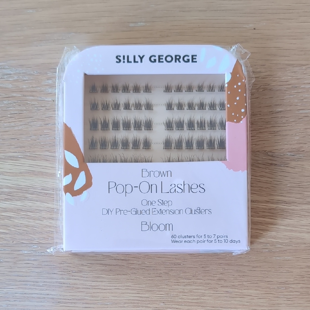 Brown Pop-On Lashes
